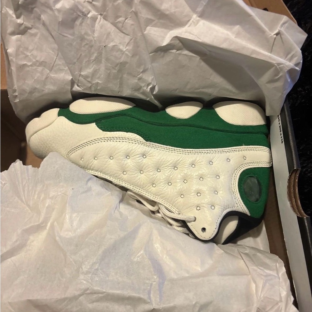 Jordan Sneakers in Green and White